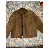 St. Johnï¿½s Bay large suede coat