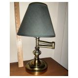 Small swing arm lamp