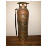 BRASS FIRE EXTINGUISHER