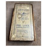 PEG LOCK CONSTRUCTION TOY