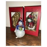Waterford Holiday ornaments