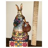 Jim shore, rabbit, no box