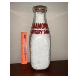 Shamokin sanitary milk bottle