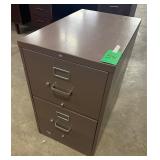 TWO DRAWER FILE CABINET