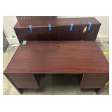 DESK AND CREDENZA