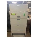 FIVE DRAWER LATERAL FILE CABINET