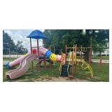 Large Multi Slide Jungle Gym Set