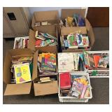 10 Assorted Boxes/Crates of Books