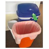 Assorted Garbage Cans