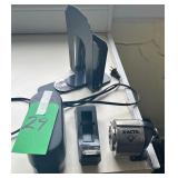 Pencil Sharpeners, Tape Dispenser, Book Ends