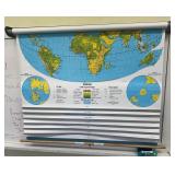 7 Continent Map Set
