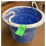 Large Blue Bucket