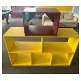 1 Yellow Shelf & Red Shelf