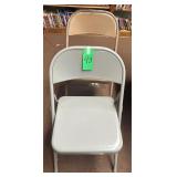 2 Metal Folding Chairs