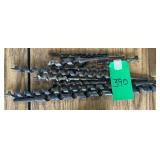 Assorted Large Drill Bits