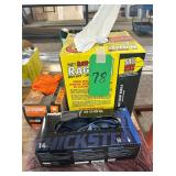 Box of Cloth Rags & 2 Boxes of Rubber Gloves