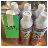 6 Cans of Berryman Brake Parts Cleaner