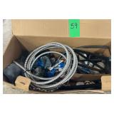 Box of Assorted Electrical Parts/Pieces