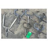 6 Assorted Wide Vise Grips