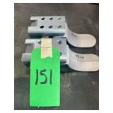 Pair of Trailer Tarp Brackets