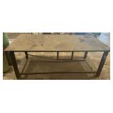 Very Heavy Steel Shop/Work Table