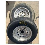 Pair of Tires & Wheels
