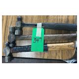 3 Ball Peen Hammers