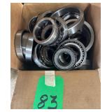 Box of Assorted Bearings & Races