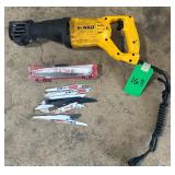 Dewalt SawsAll w/Assorted Blades