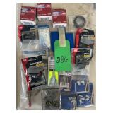 Asst. New Grease Fittings, Sand Cloth, Clamps, Etc