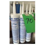 6 Tubes of BC-158 Sealant