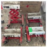 Set of 4 Rolling Transmission/Axle Lifts