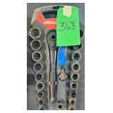 Crescent Ratchet & Socket Set