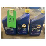 3 Quarts 30w Oil