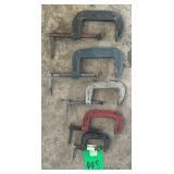 5 'C' Clamps