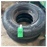 2 Tires w/Wheels (Mounted)
