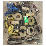 Assorted Ratchet Straps & Straps