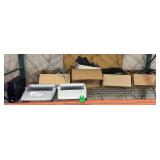 APC  (2) BROTHER TYPEWRITERS  (4) BOXES ASSORTED..