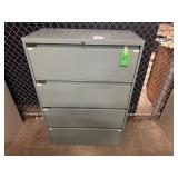 LATERAL FOUR DRAWER FILE CABINET