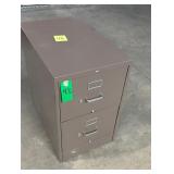 TWO DRAWER FILE CABINET
