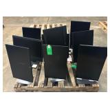 OPTIPLEX 7450 AIO  & (8) DELL MONITORS