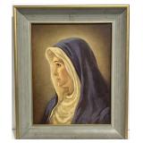 Mother of Christ Framed Print Warner Sallman