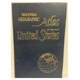 1960 National Geographic Atlas of the US LARGE