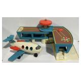 1970s Fisher Pricw Little People Airport  Plane