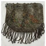 Very Old Metal Mesh Purse Fringe 5" x 6ï¿½