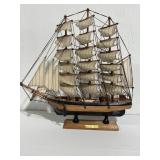 Flying Cloud Model Ship Boat with Sails