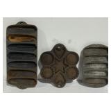 Cast Iron Corn Bread Tart Molds