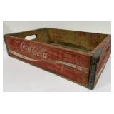 Red Coca Cola Bottle Tray Metal Corners