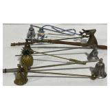 8 Vintage Candle Snuffers Deer Pineapple Angel