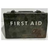 Vintage Military First Aid Full of Supplies